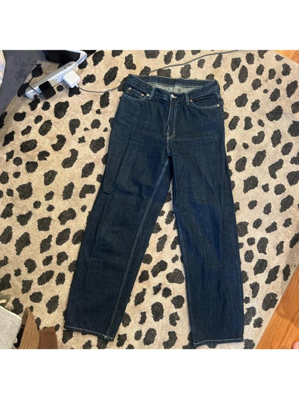 Weekday Navy Blue‎ Jeans Size